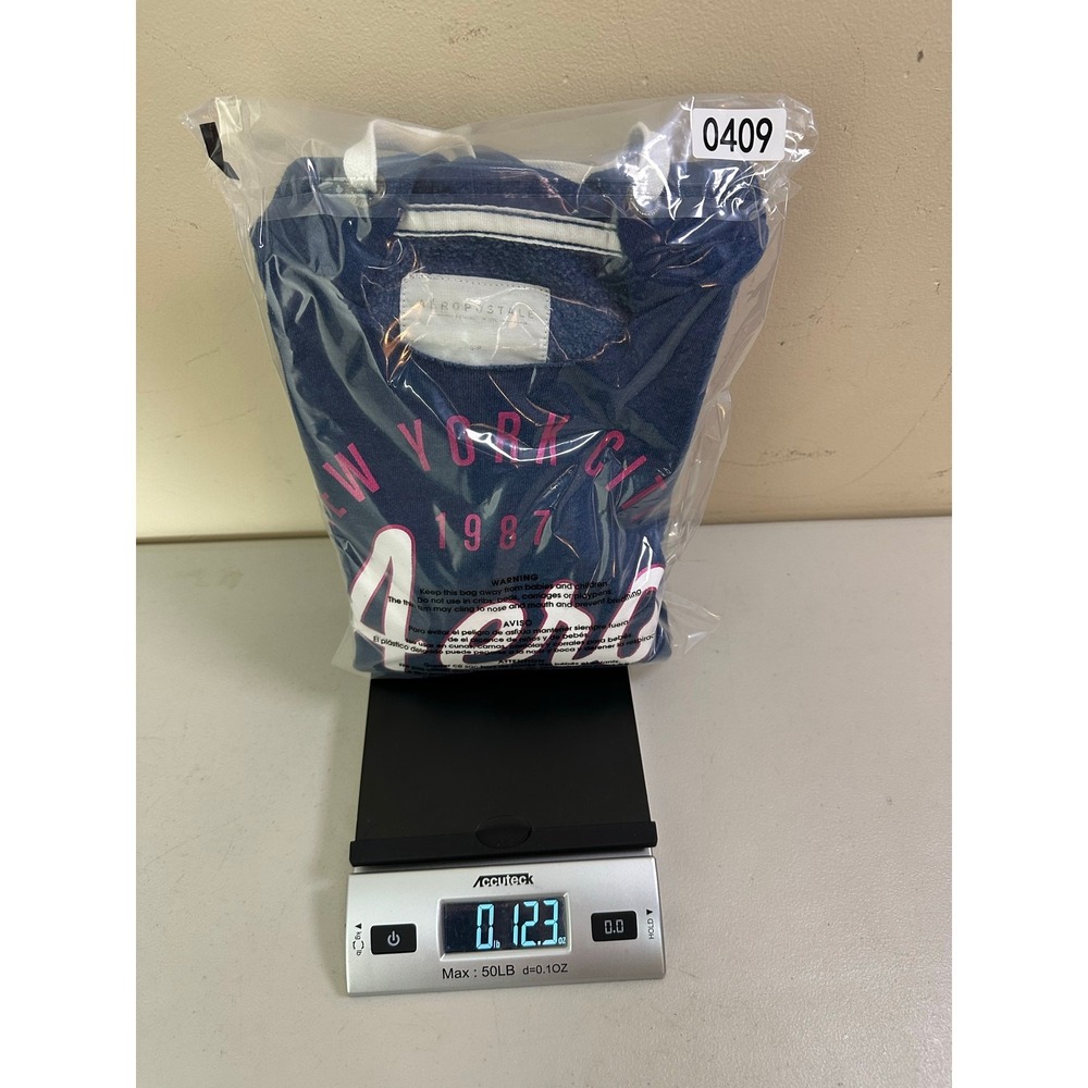 Aeropostale Aero Womens Hoodie Size M Spell Out Graphic Y2K Pullover Friends - Picture 10 of 10